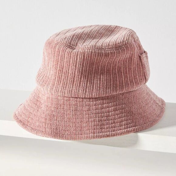 NWT Anthropologie + San Diego Hat Co. Cozy and Chic Bucket Hat Rose (ONE SIZE)